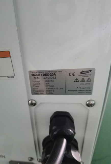 ATS ADVANCED THERMAL SCIENCES Chiller-DEX 20A & DEX 25 AZ used