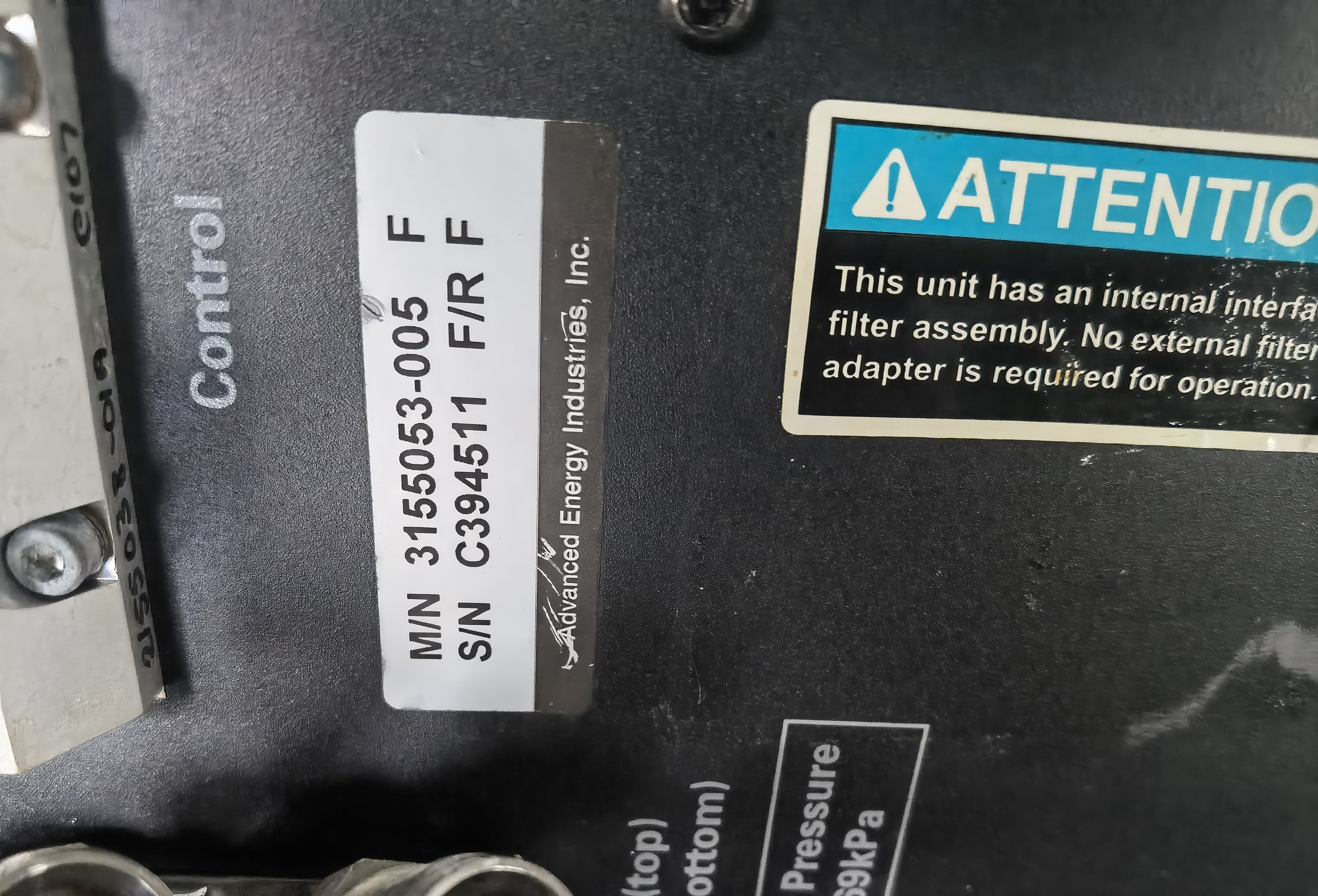 AE Advanced Energy RFG2000-2V / RF GENERATOR  PN:3155053-005