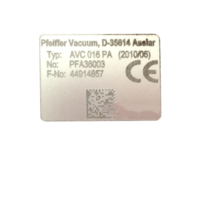 Pfeiffer Vacuum Pneumatic Angle Valve AVC 016 PA Used