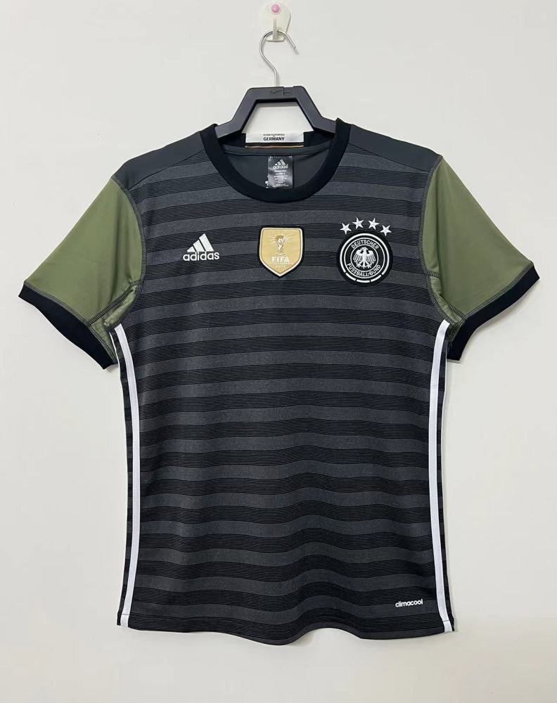 Germany Retro 2016 away game jersey