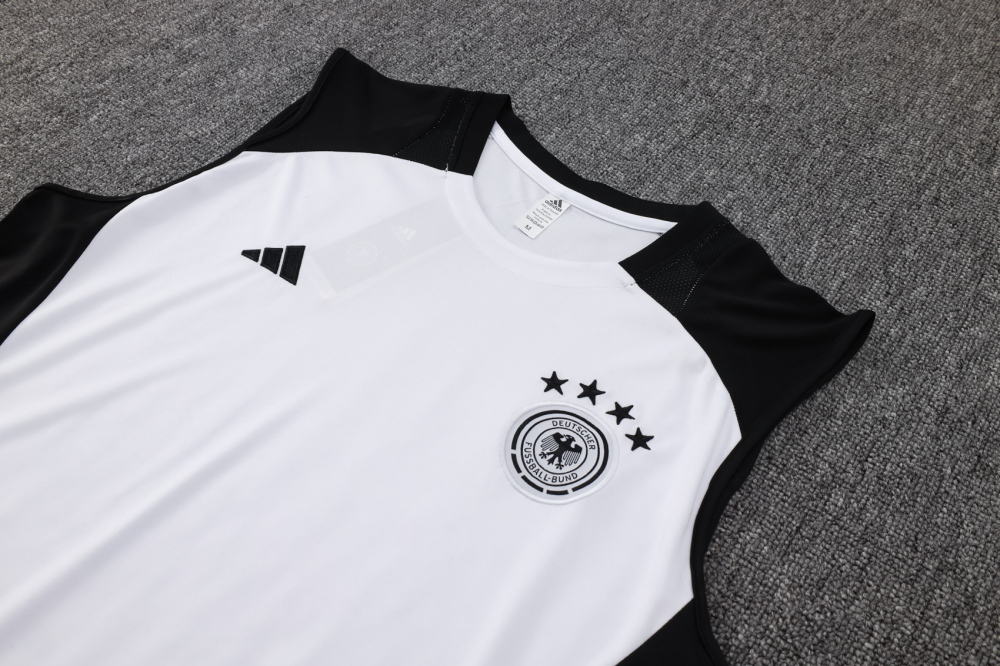 Germany 2024 Adults  sleeveless jersey+shorts