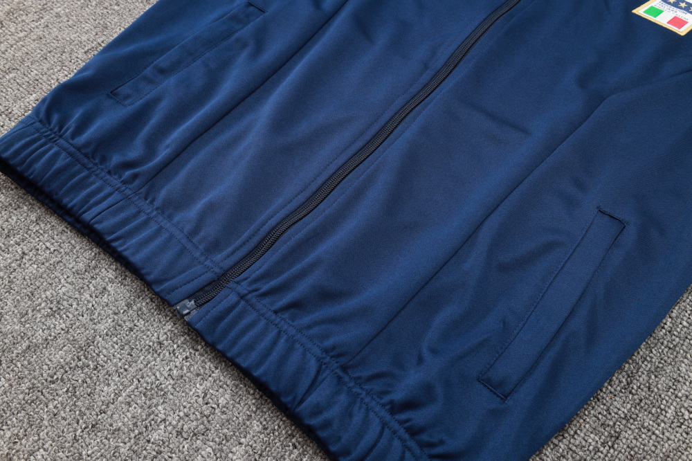 Italy   24/25 Adults Long Zipper Training Jersey  top + pants