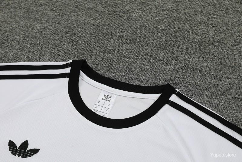 Germany 2024  White Sleeve Jersey+Shorts