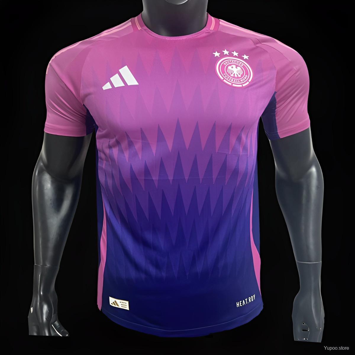 Germany 24/25 Away Purple Jersey-Player Version