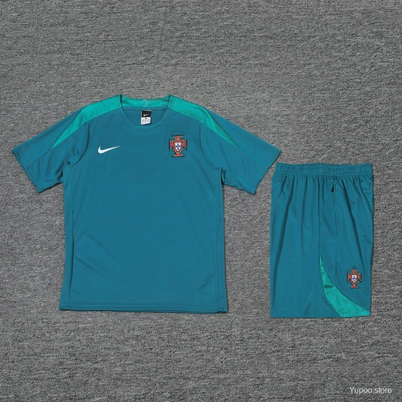 Portugal 24/25 Adults Short Sleeve Jersey+Shorts