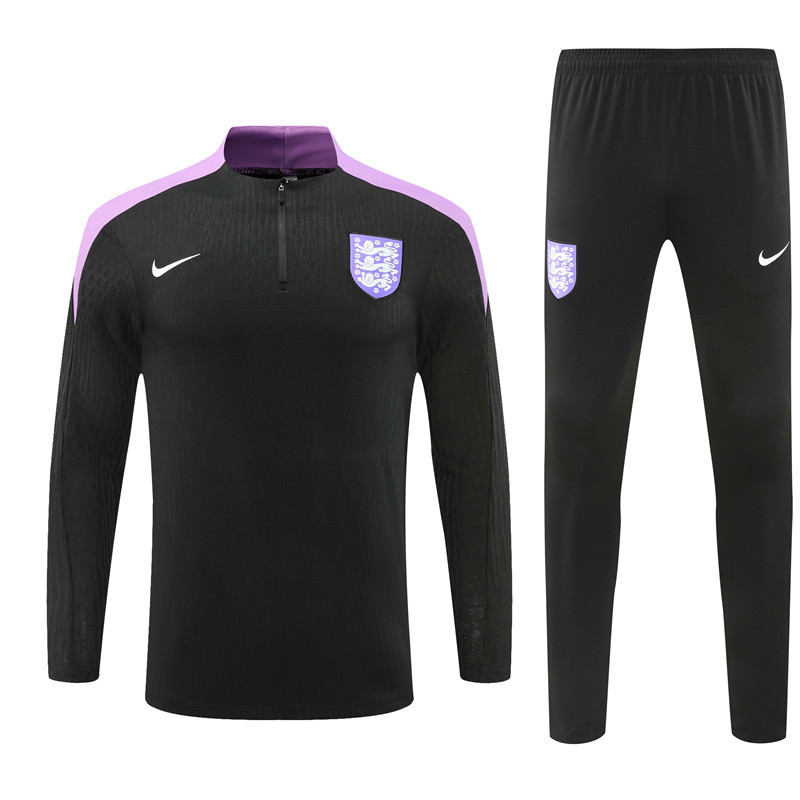 England 24/25 Adults Long sleeves half-zip training suit Top + pants