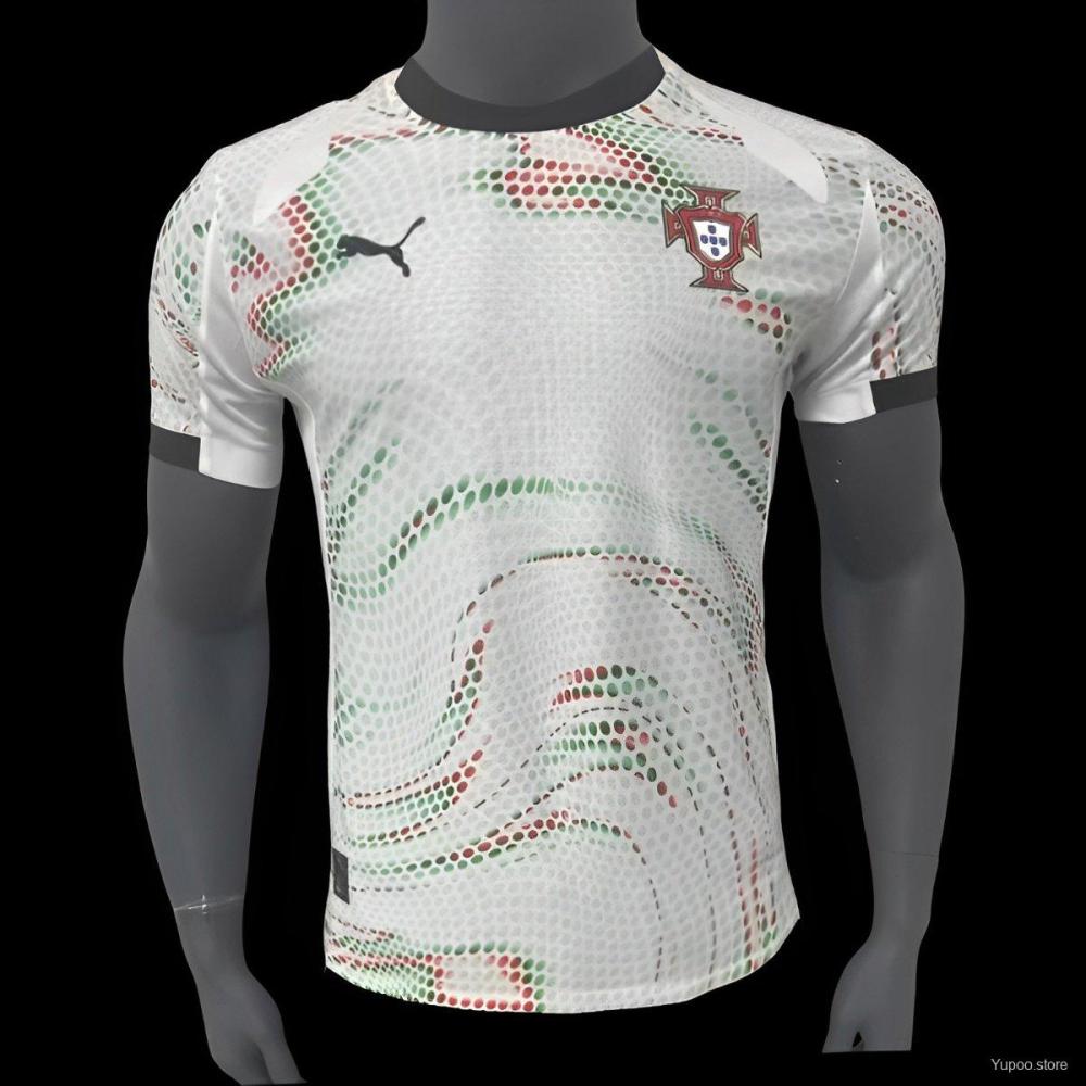 Portugal  24/25 Away White Jersey-Player Version