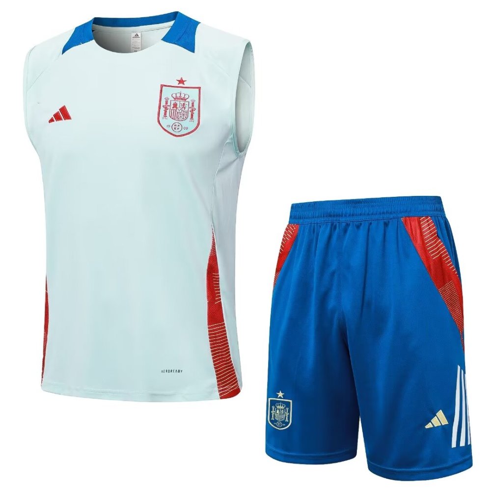 Spain 24/25 Kids sleeveless jersey+shorts