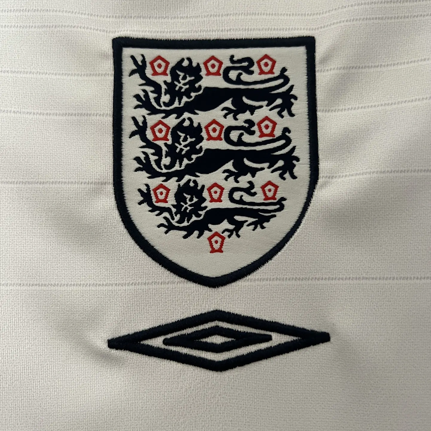 Retro England 2004 Home Stadium Jersey