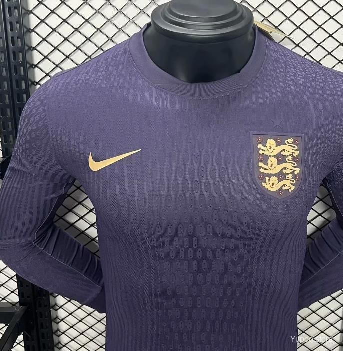 England 24/25 Long Sleeve Away Jersey -Player Version