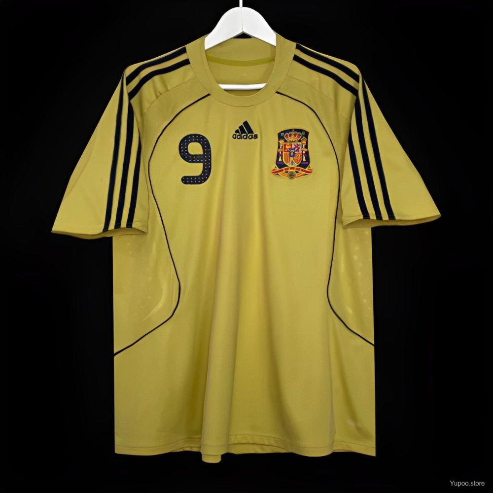 Retro Spain 2008 Away Stadium Jersey