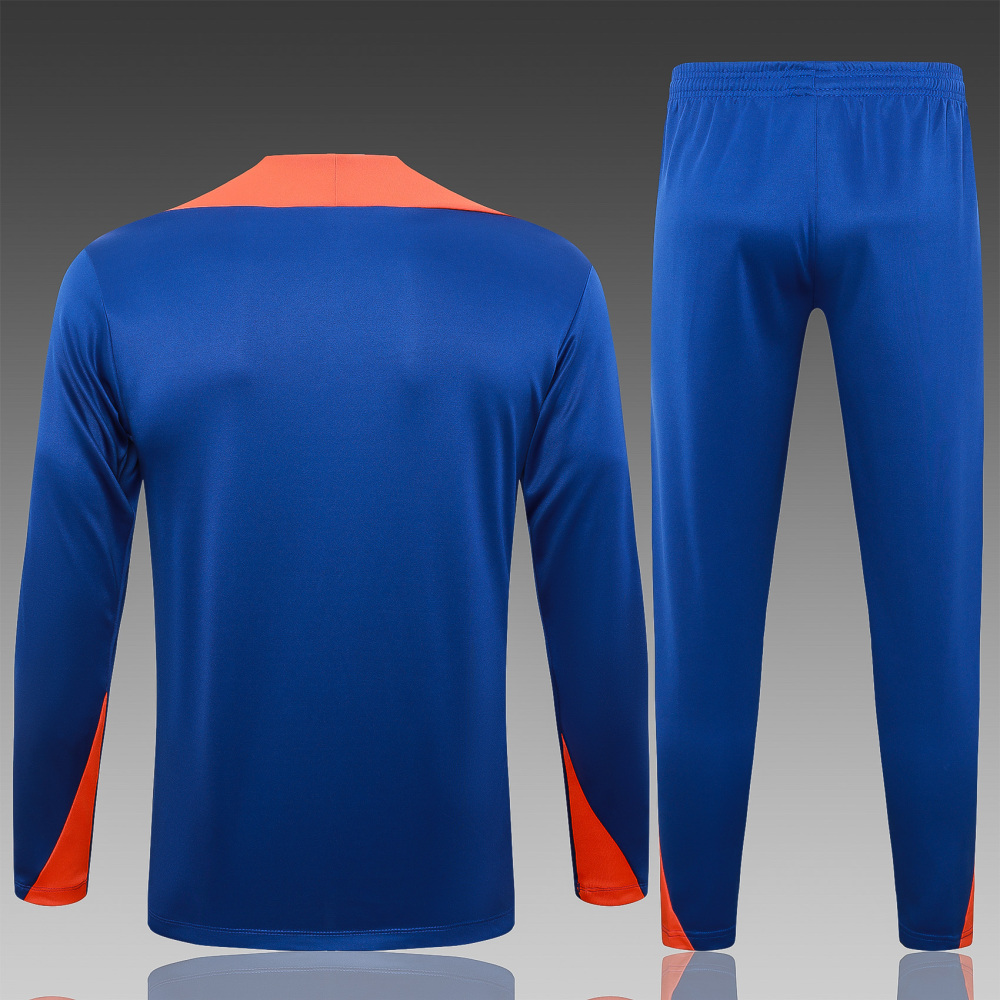 Netherlands 24/25 Adults Long sleeves half-zip Top + pants