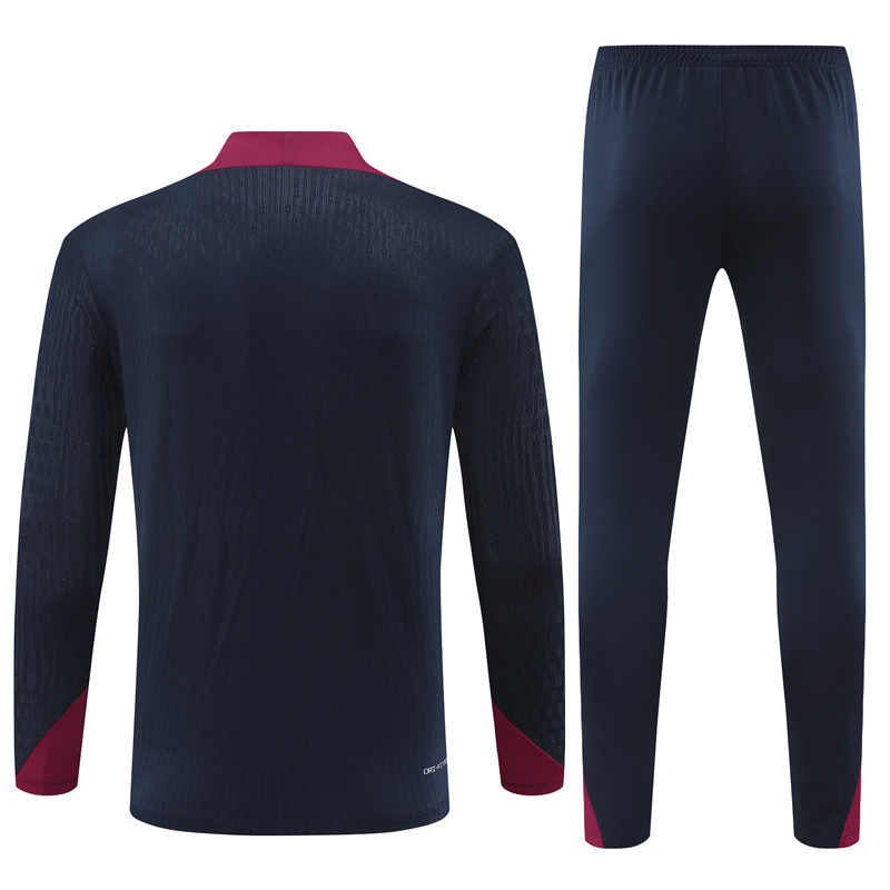England 24/25 Adults Long sleeves half-zip training suit Top + pants