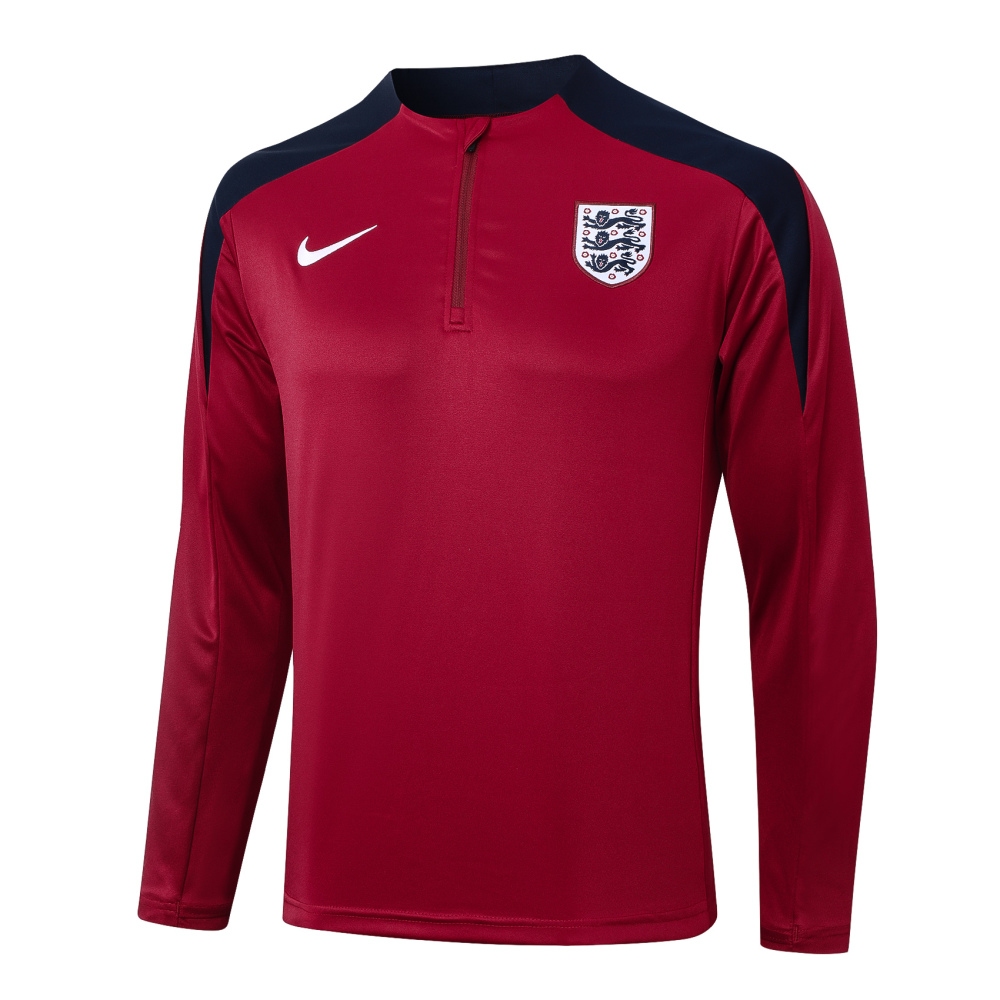 England 24/25 KIDS Long sleeves half-zip training suit Top + pants