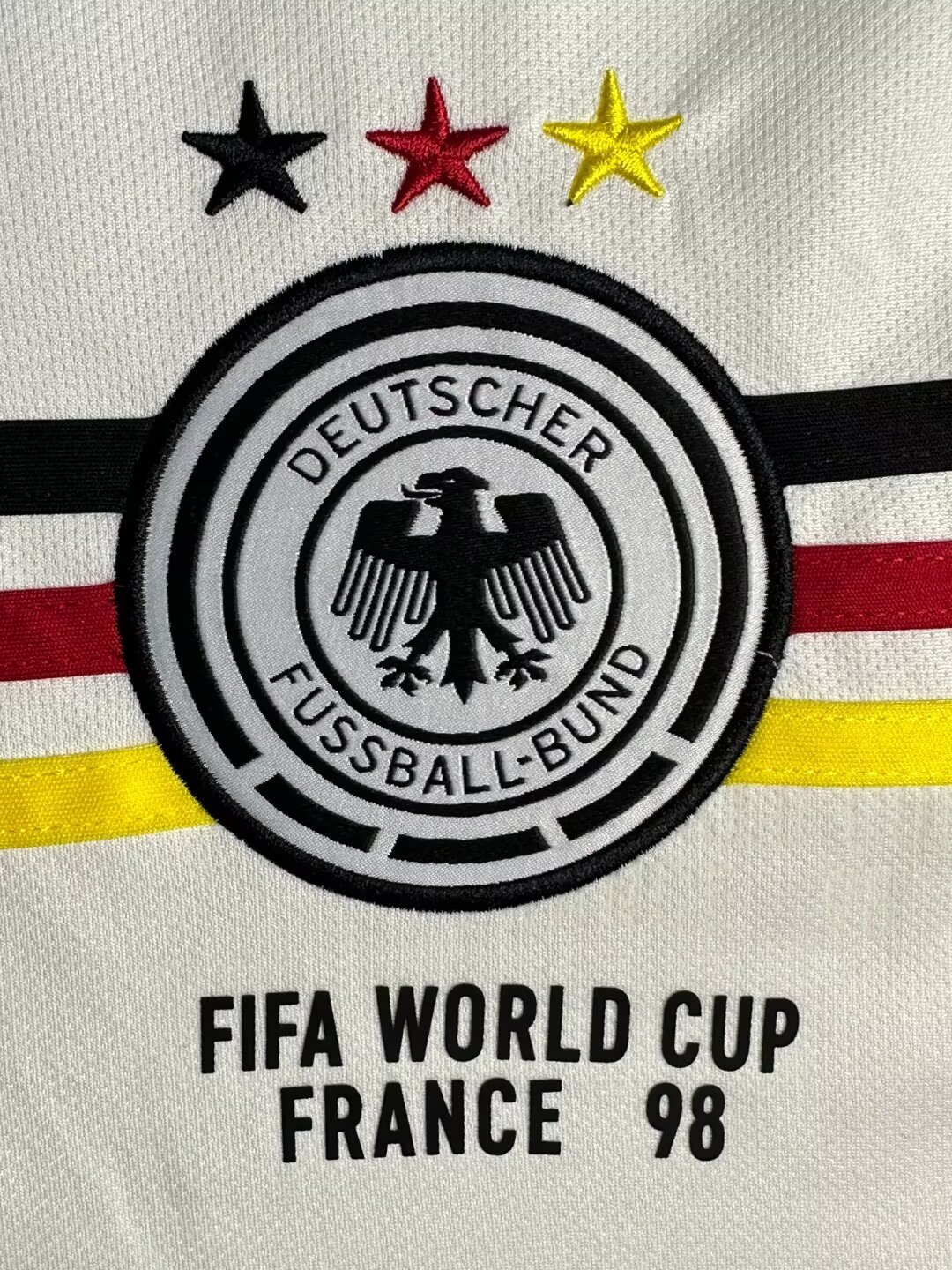 Germany Retro 1998 season home jersey