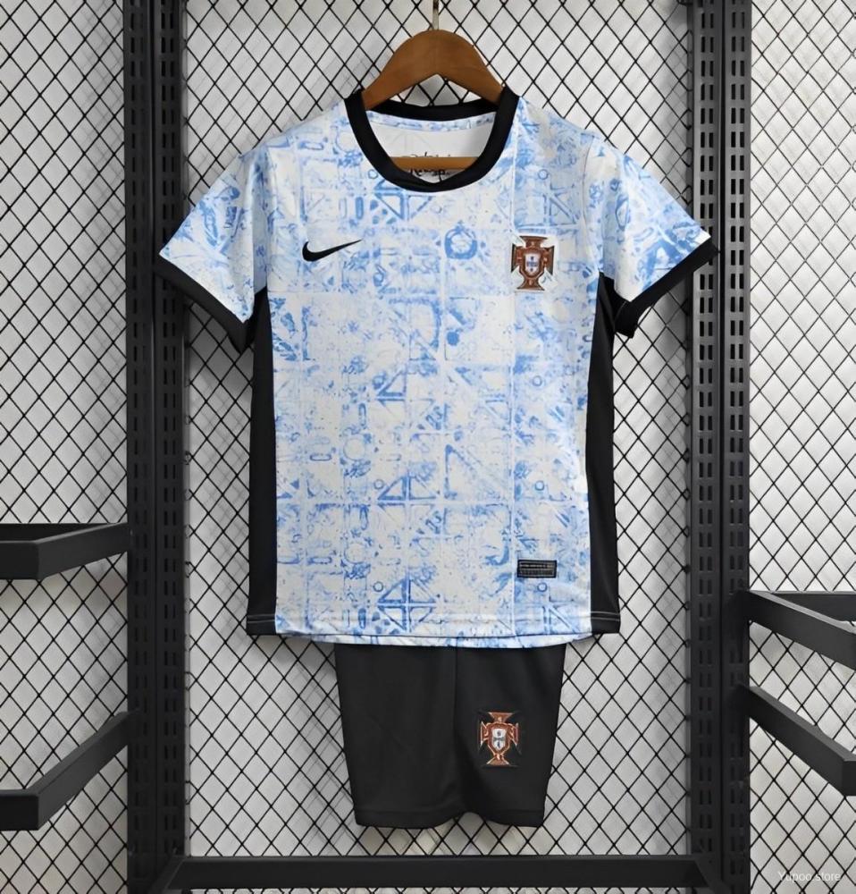 Portugal  24/25 Kids Away Jersey kit Top + pants