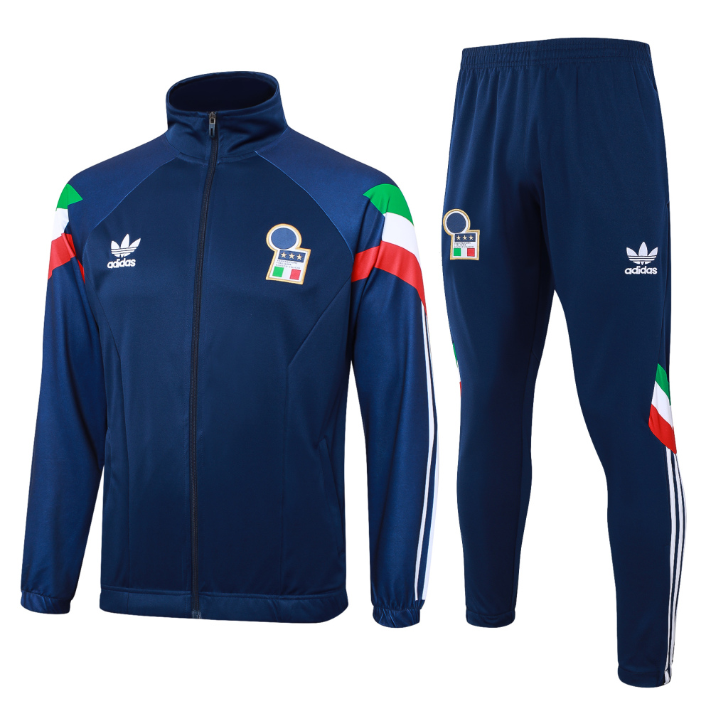 Italy   24/25 Adults Long Zipper Training Jersey  top + pants