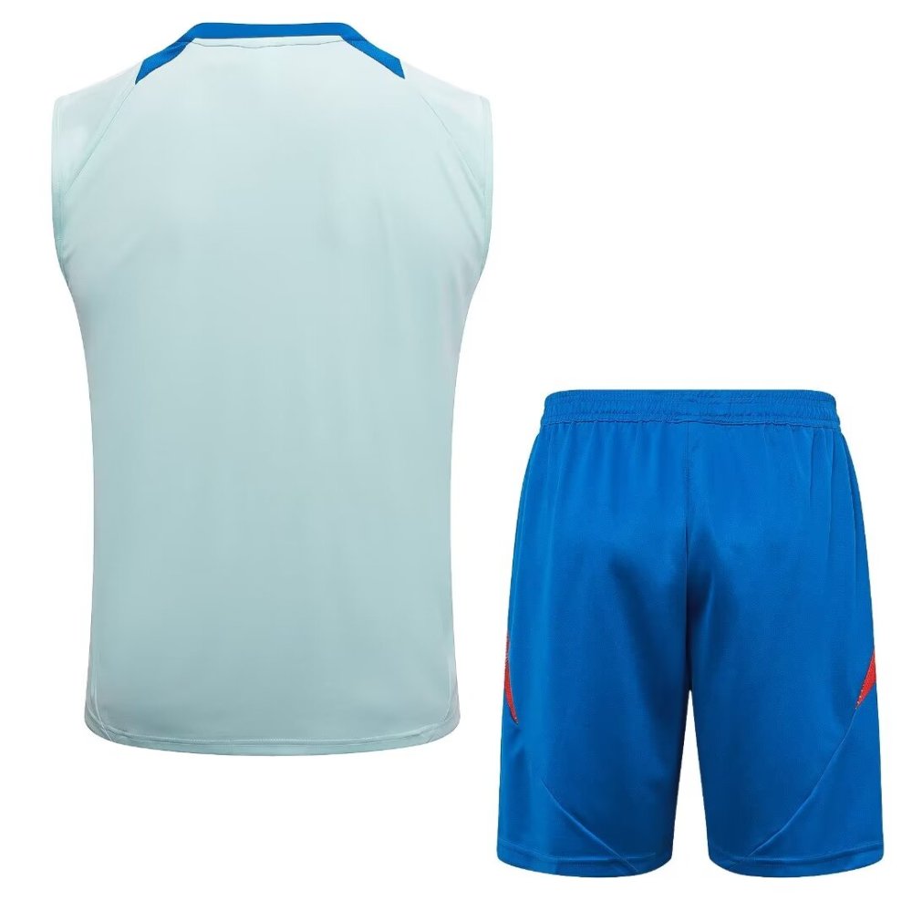 Spain 24/25 Kids sleeveless jersey+shorts