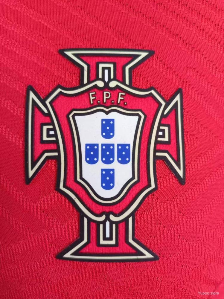 Portugal  25/26 Red POLO Jersey-Player Version
