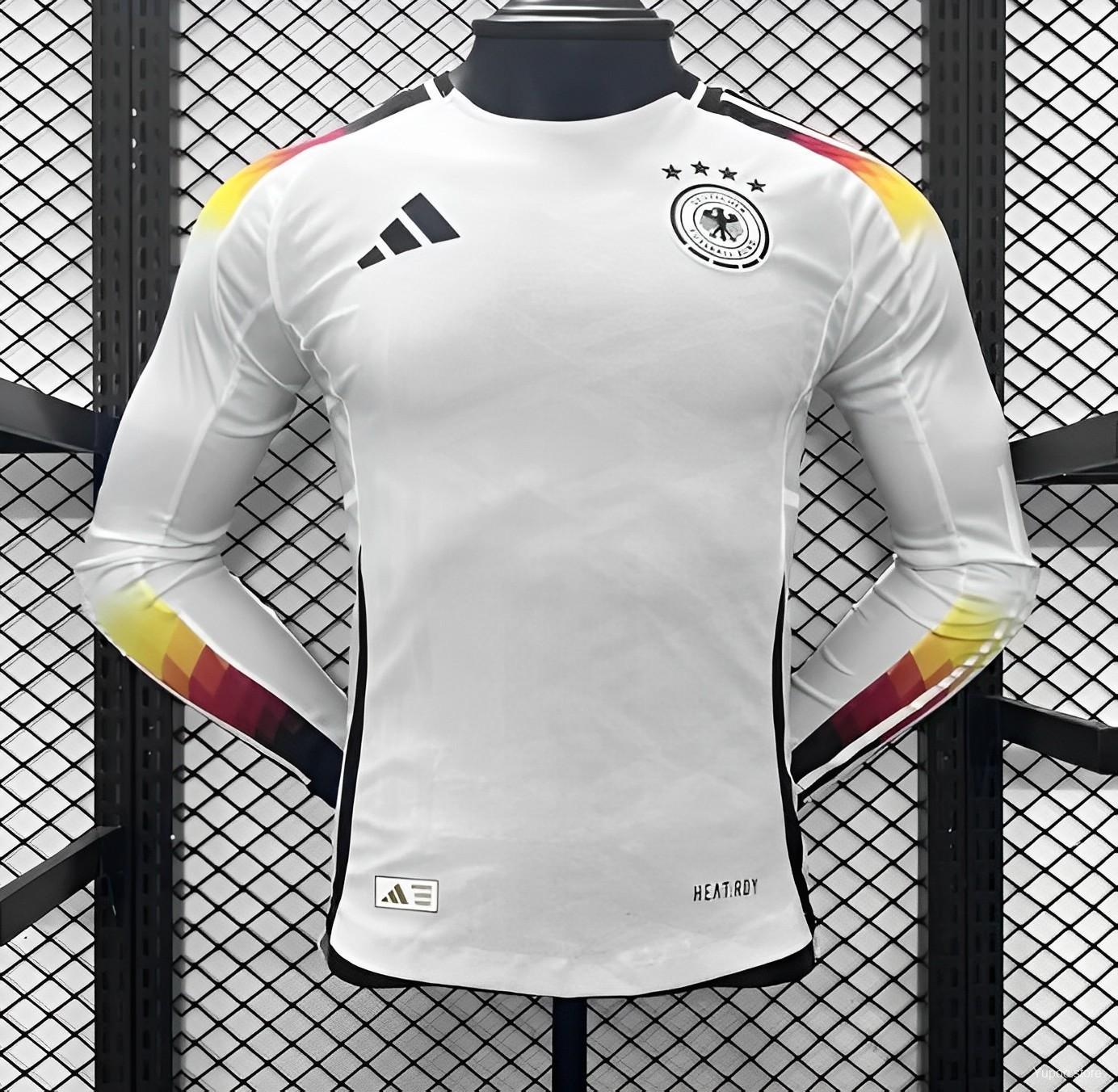 Germany 24/25 Home Long Sleeve Jersey Player Version