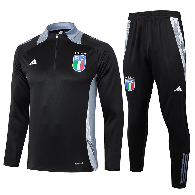 Italy 24/25  KIDS  Long sleeves half-zip training suit Top + pants