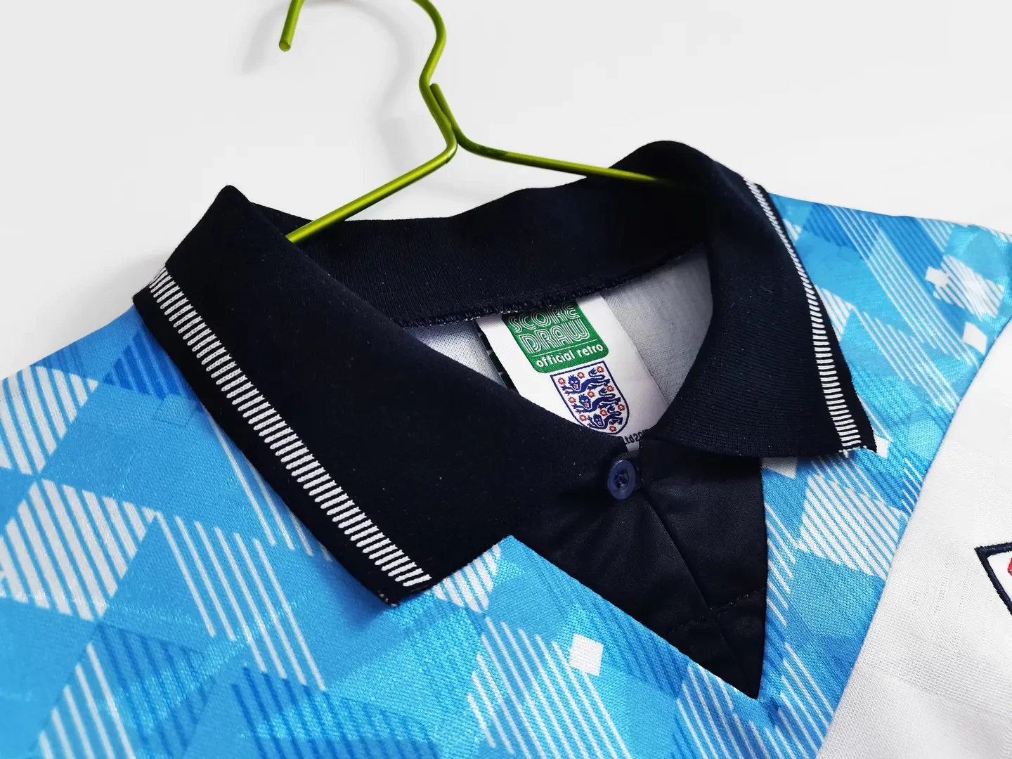 Retro England 1990 Three Color Jersey