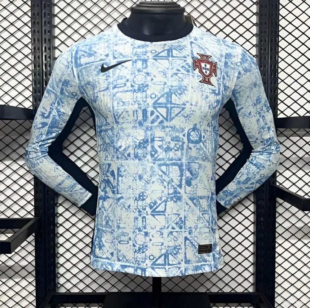 Portugal 24/25  Away Long Sleeve Jersey -Player Version