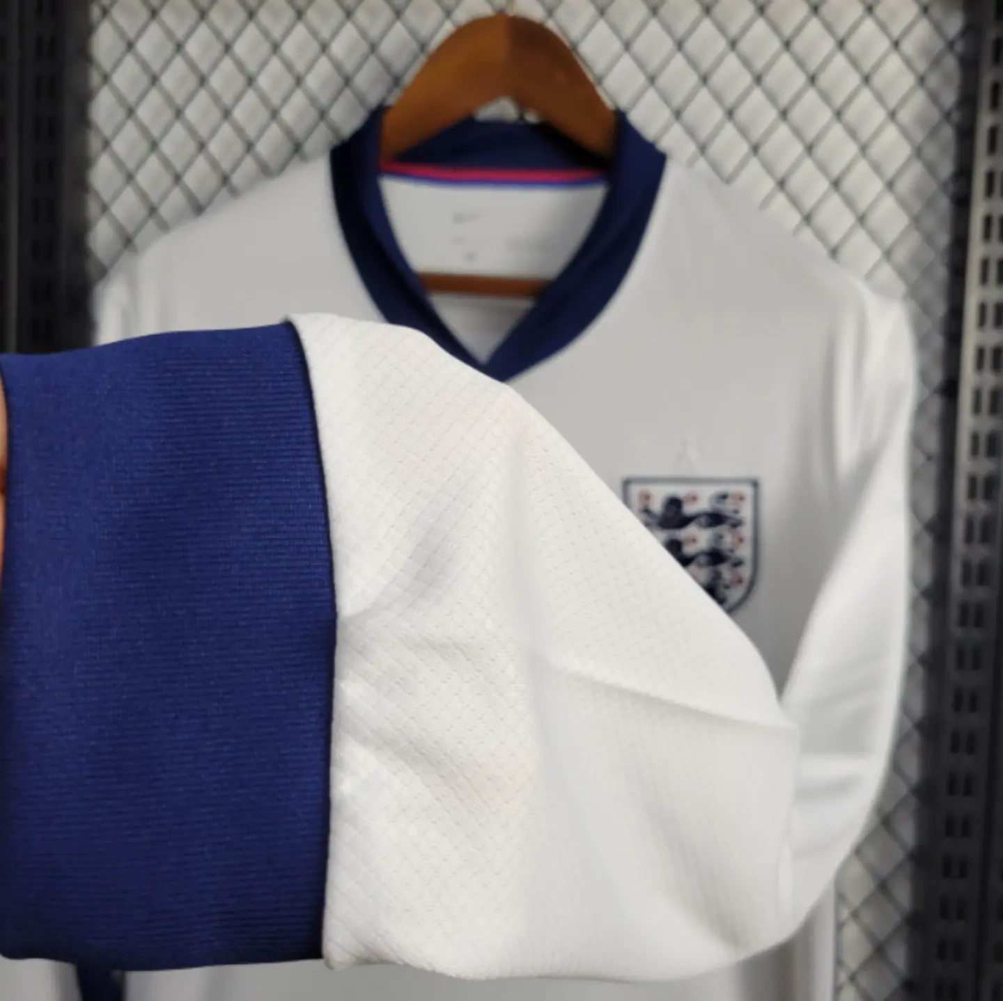 England 2024 Home Stadium Long Sleeve Jersey - Fans Version