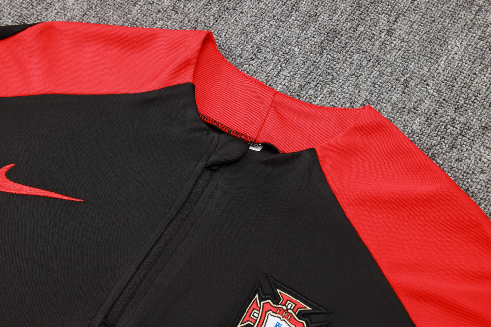 Portugal 24/25 Adults Long sleeves half-zip training suit Top + pant