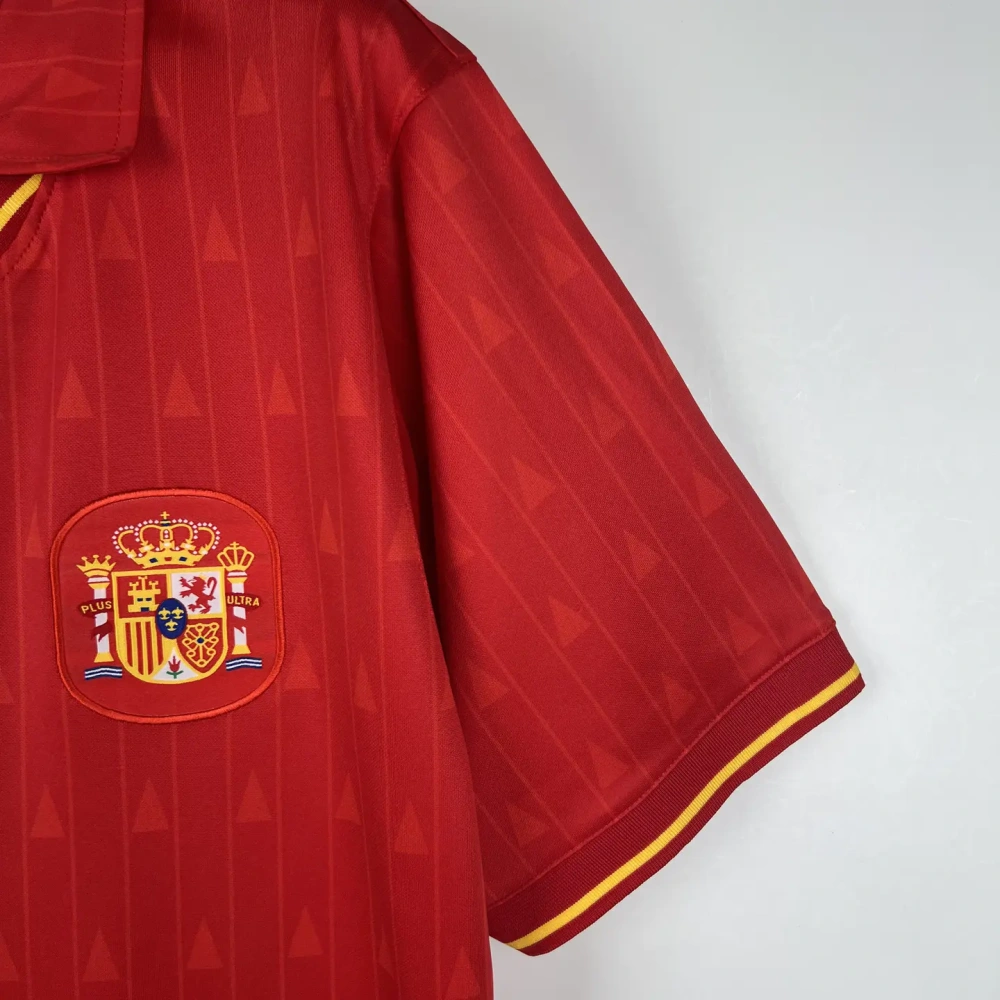 Retro Spain 1988-90 Home Stadium Jersey