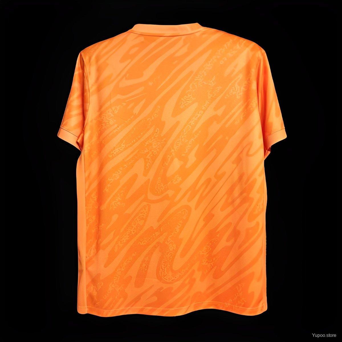England 24/25 Orange Goalkeeper Jersey - Fans Version