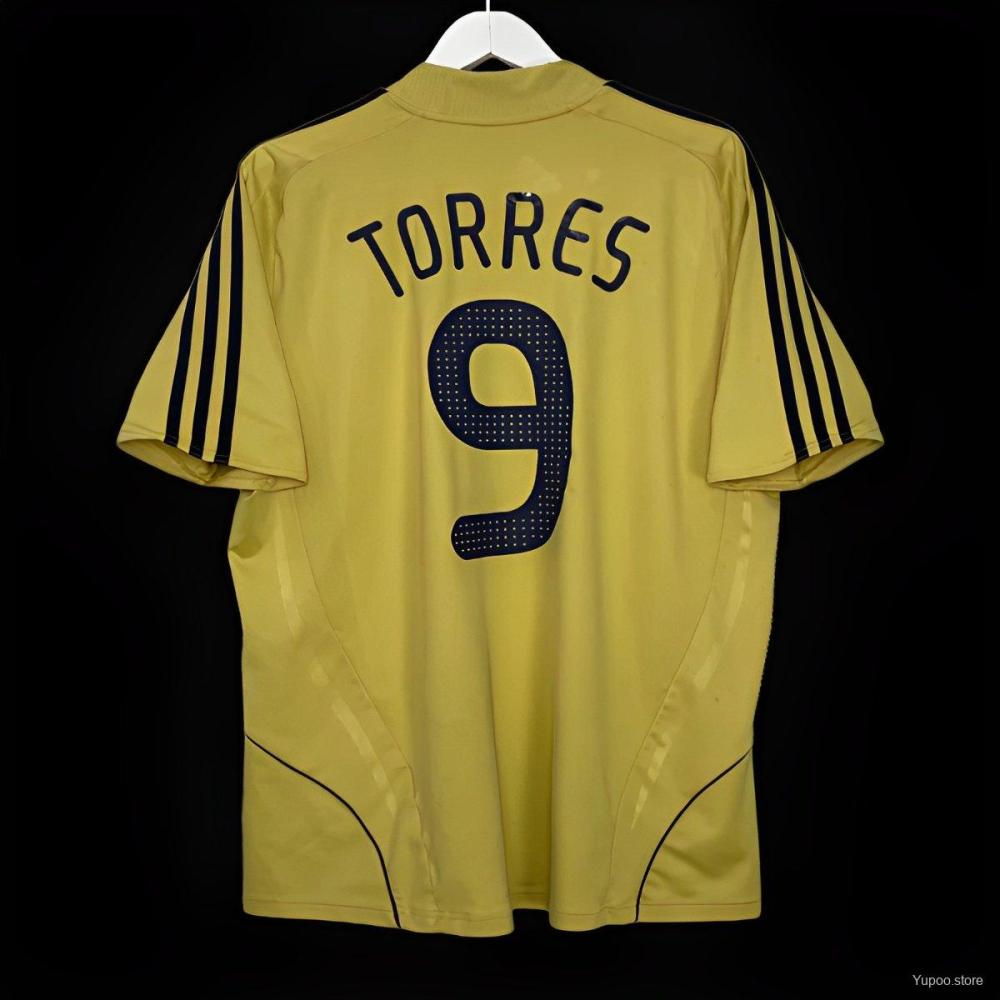 Retro Spain 2008 Away Stadium Jersey