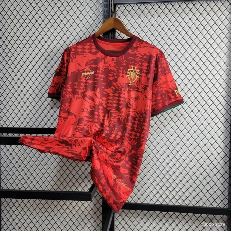 Portugal 24/25 Comma Red Special Jersey - Fans Version