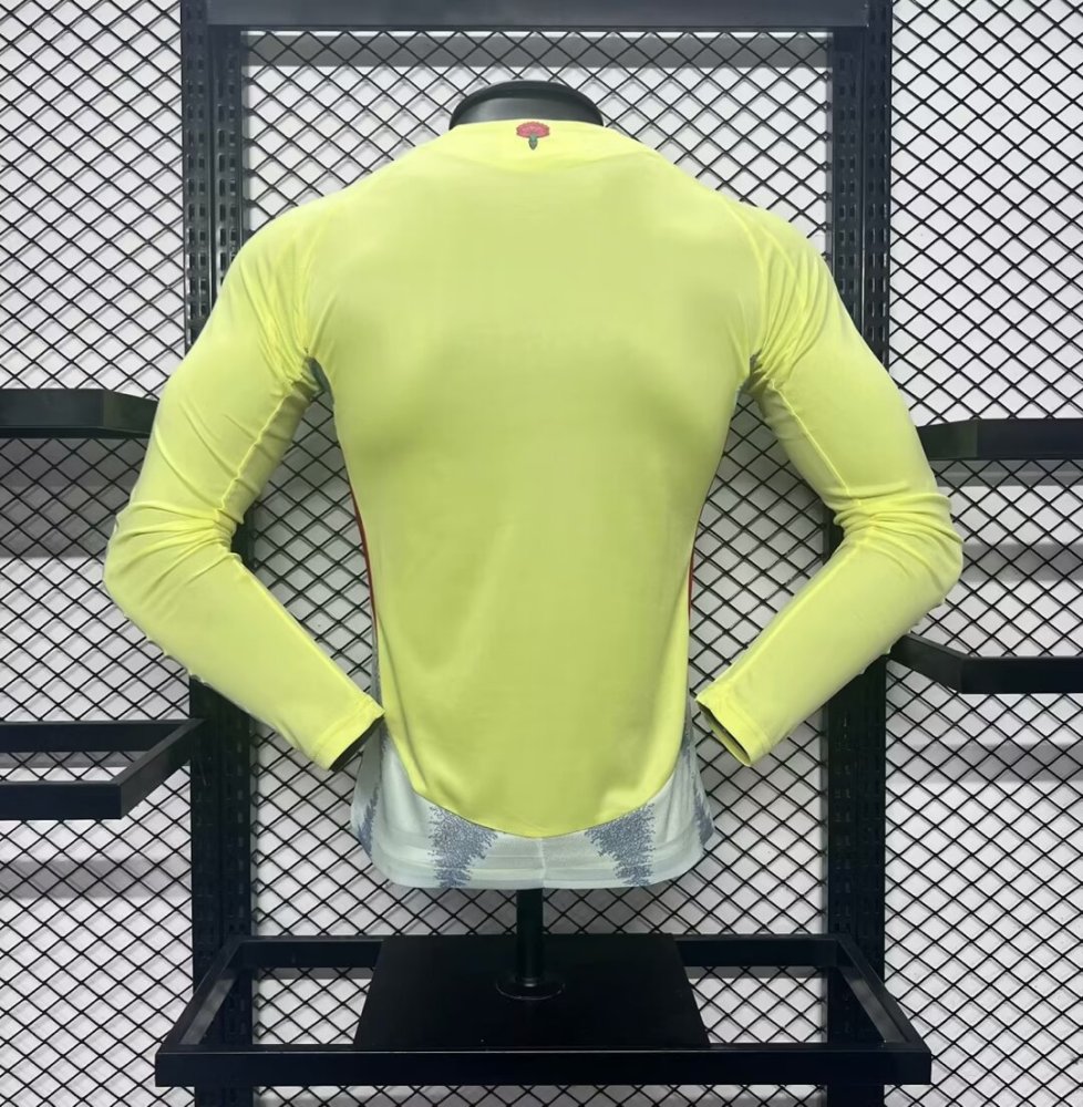 Spain 24/25 Away Long Sleeve Jersey Player Version