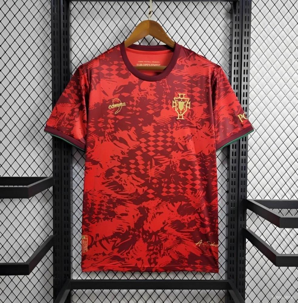 Portugal 24/25 Comma Red Special Jersey - Fans Version
