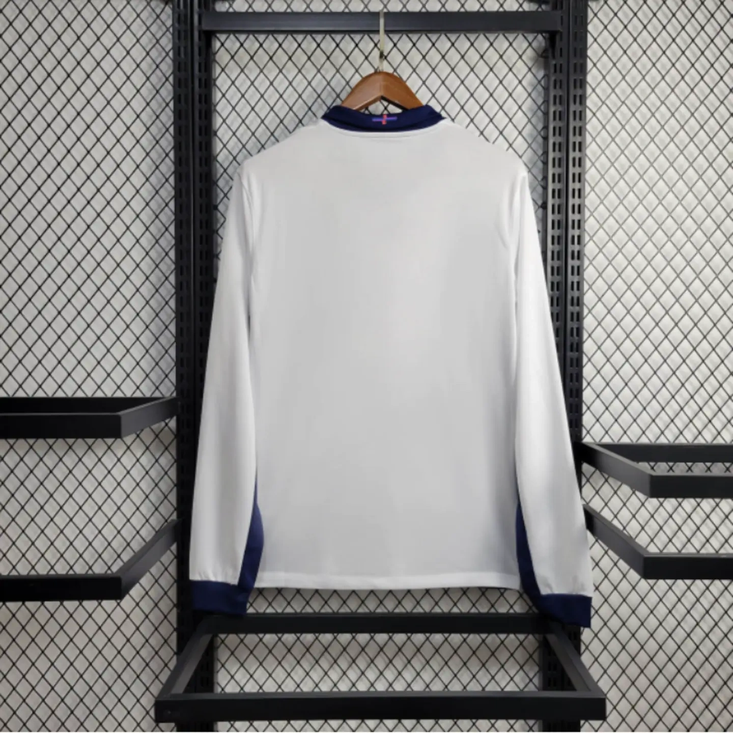 England 2024 Home Stadium Long Sleeve Jersey - Fans Version
