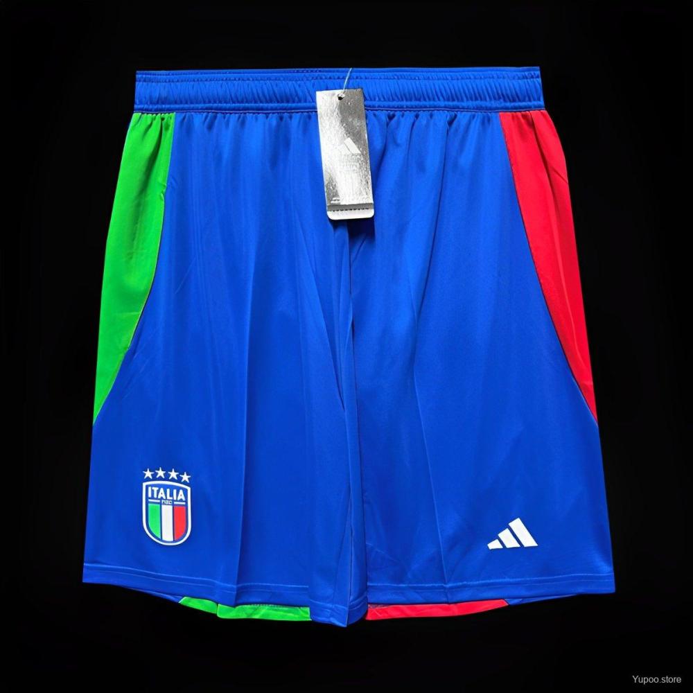 Italy 2024  Away Blue Shorts- Fans Version