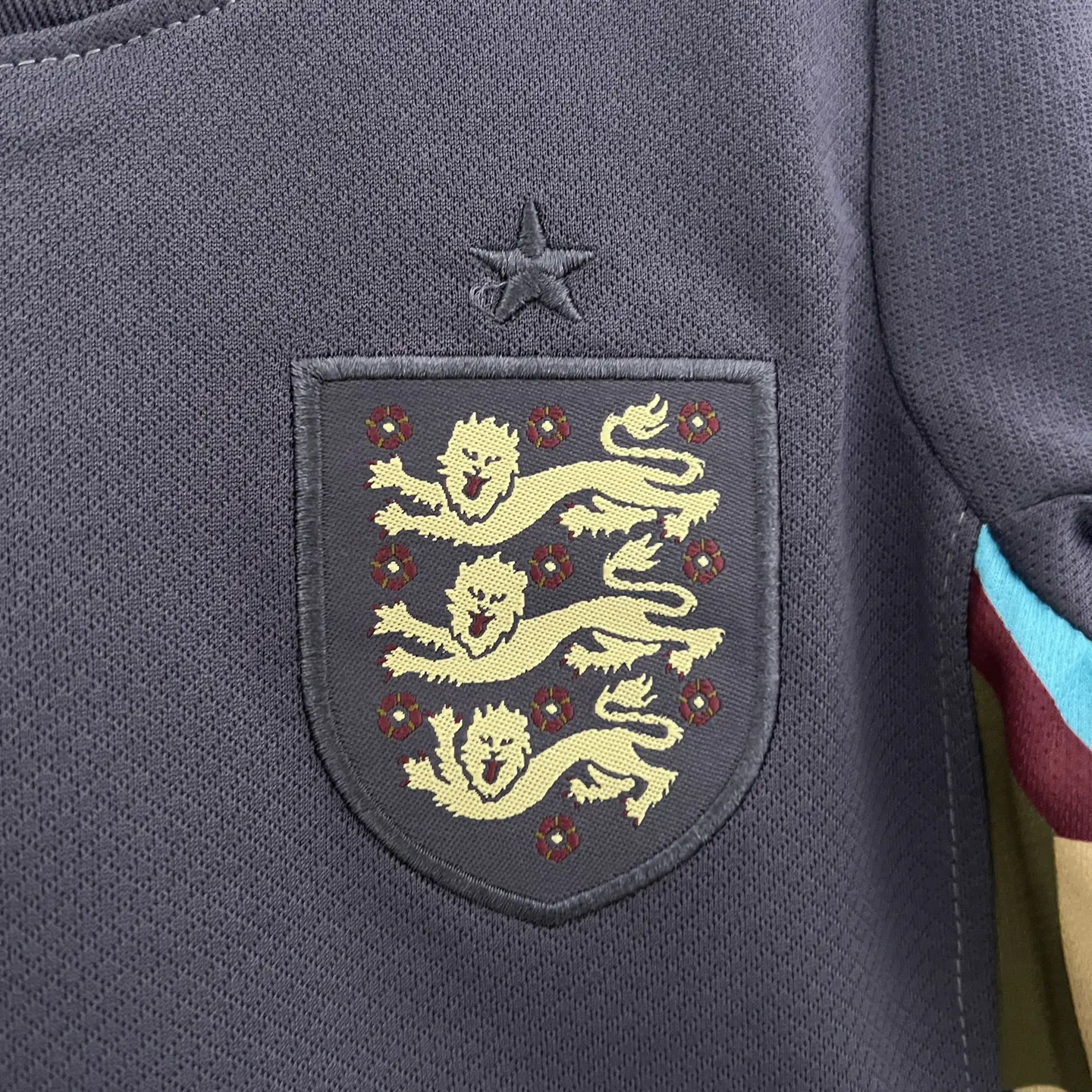 England 2024 Away Stadium Kids Kit