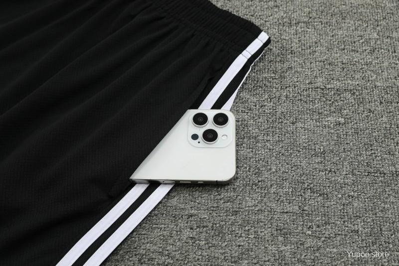 Germany 2024  Black Sleeve Jersey+Shorts