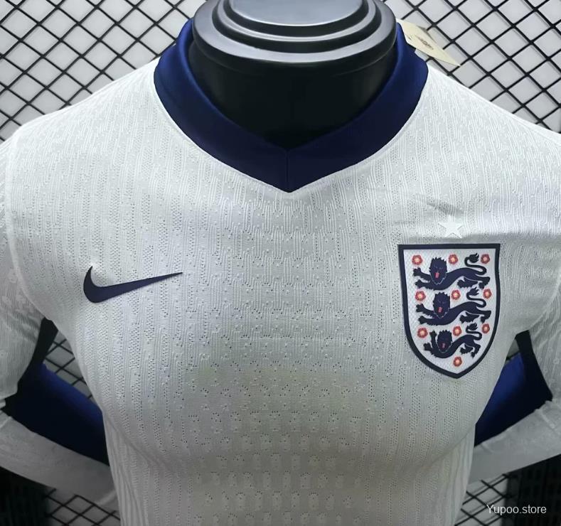 England 24/25 Long Sleeve Home Jersey -Player Version