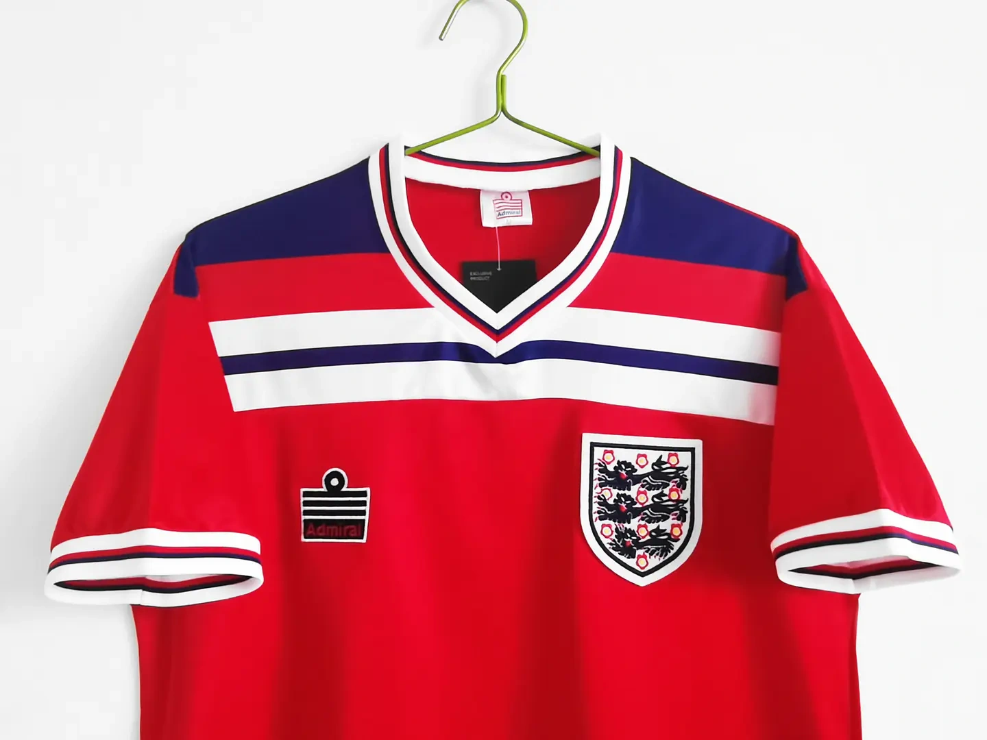 Retro England 1982 Away Stadium Jersey
