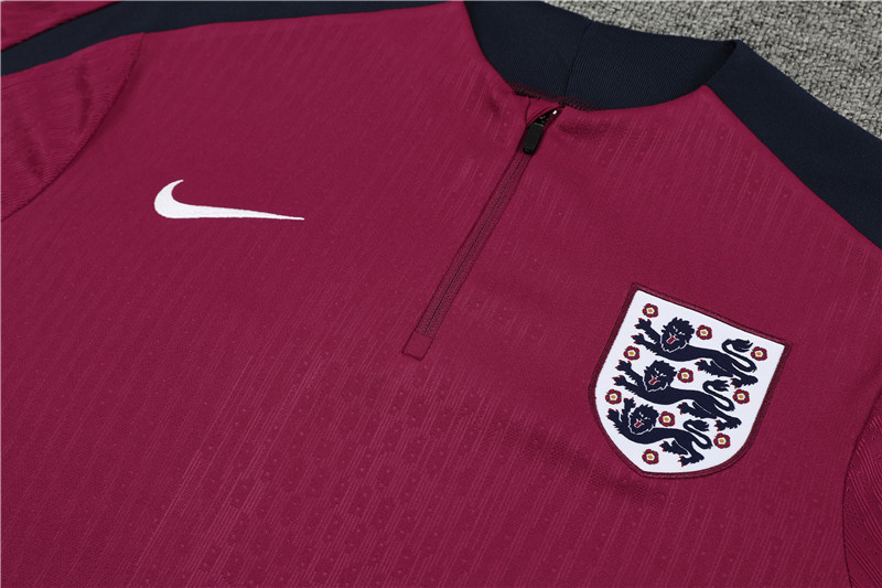England 24/25 KIDS Long sleeves half-zip training suit Top + pants