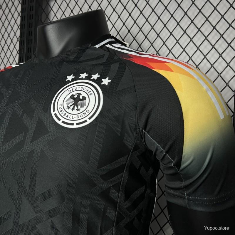 Germany 24/25 Euro Black Pre-match Training Jersey Player Version
