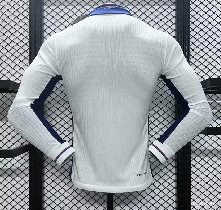 England 24/25 Long Sleeve Home Jersey -Player Version