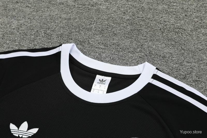 Germany 2024  Black Sleeve Jersey+Shorts