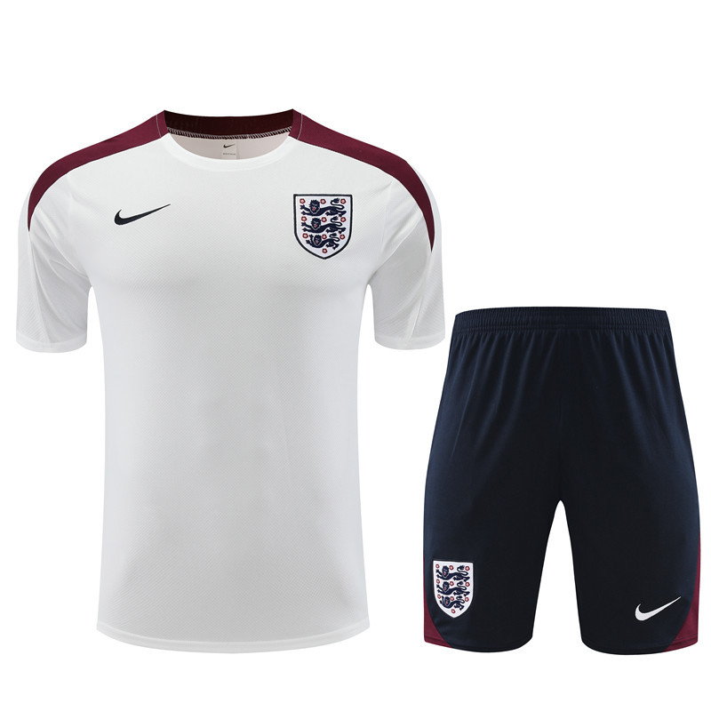 England 2024 Adults Short sleeve jersey+shorts
