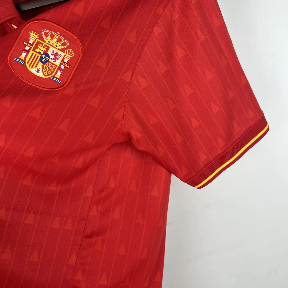 Retro Spain 1988-90 Home Stadium Jersey
