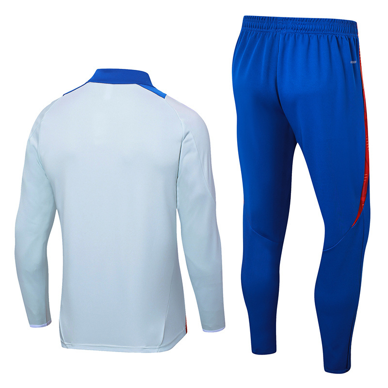 Spain 24/25 Adults Long sleeves half-zip training suit Top + pants
