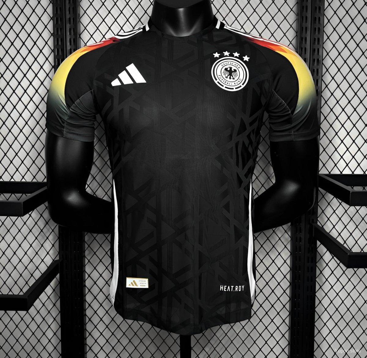 Germany 24/25 Euro Black Pre-match Training Jersey Player Version