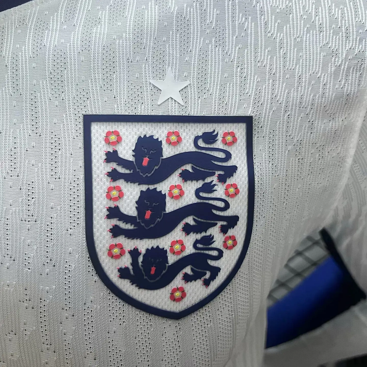 England 2024 Home Stadium Long Sleeve Jersey - Player Version